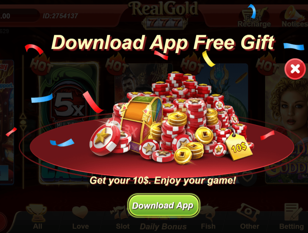 donwload real gold 777 casino app for real money